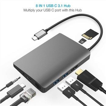 8 v 1 vozlišče tipa C